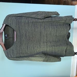 New Directions Curvy 1X tunic with 3/4 sleeves